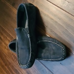 Joseph Abboud Mens Suede Loafers